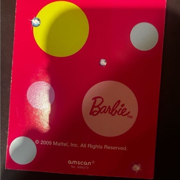 Vintage Barbie invitations for a party 8 total 2009 Barbie doll face - Picture 3 of 3